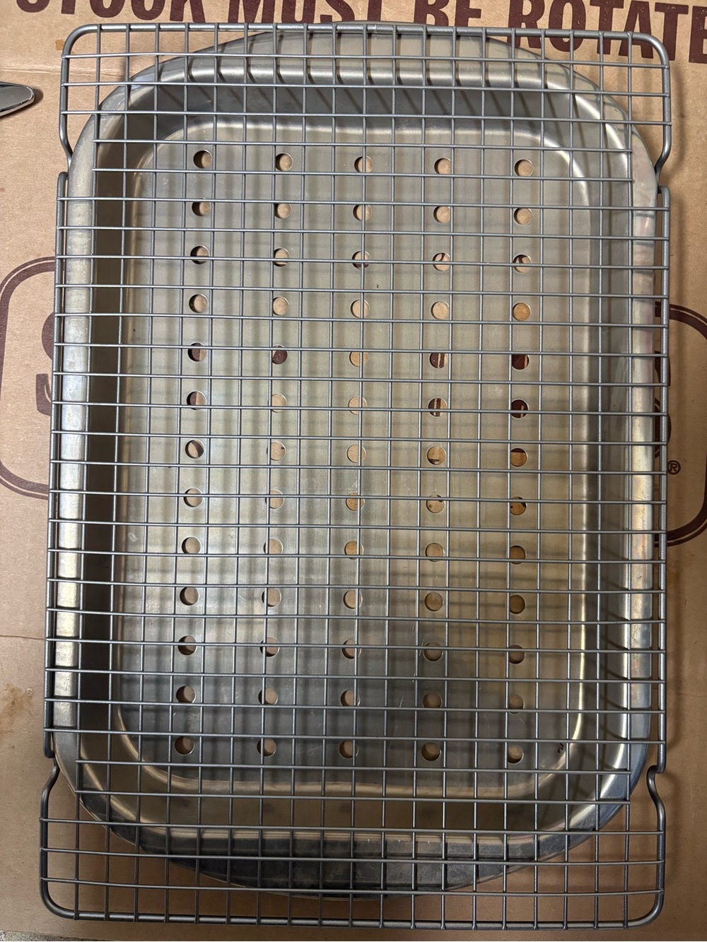 Fish pan stainless steel
